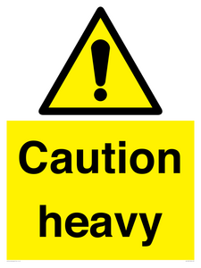 Caution Heavy